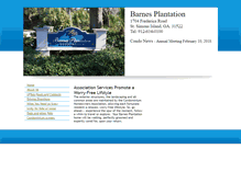 Tablet Screenshot of barnesplantation.com
